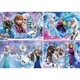 Puzzle Clementoni Disney Frozen, 4 in 1 (20+60+100+180 piese) foto