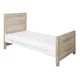 Деревянная кроватка 3 в 1 Tutti Bambini Modena White &amp; Oak