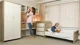Деревянная кроватка 3 в 1 Tutti Bambini Modena White &amp; Oak