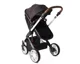 Carucior transformabil 2 in 1 Kikka Boo Dotty Brown foto