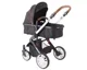 Carucior transformabil 2 in 1 Kikka Boo Dotty Brown foto