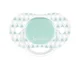 Suzete ortodontice reversibile Badabulle Azdec Boy (0-6 luni), 2 buc.