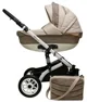 Коляска 3 в 1 Mikrus Stars 2 Beige