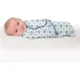 Sistem de infasare pentru bebelusi Summer Infant SwaddleMe Elephant Splash (0-3 luni) foto