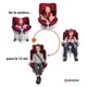 Scaun auto Rotativ cu isofix 4 in 1 Apramo ONE 0-36 kg Liverpool Red foto