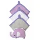 Set 3 mini-prosoape si burete de baie BabyOno Frotte foto