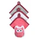 Set 3 mini-prosoape si burete de baie BabyOno Frotte foto