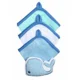 Set 3 mini-prosoape si burete de baie BabyOno Frotte foto