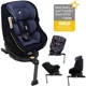 Scaun auto rotativ cu isofix Joie Spin 360 Navy Blazer 0-18 kg foto