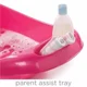 Set cadita si suport de baita Summer Infant Splish 'n Splash Pink foto