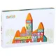 Set de constructie din lemn educativ Cubika LKM-6 Oraselul Fabulos foto