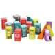 Set de constructie din lemn educativ Cubika LKM-6 Oraselul Fabulos foto