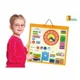 Деревянная игрушка Viga Toys Magnetic Calendar foto