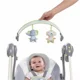 Музыкально-электронные качели Bright Starts Ingenuity Buzzy Bloom