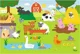Puzzle Trefl Animals on the farm, 15 MAXI piese foto