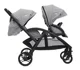 Carucior pentru gemeni Joie Evalite Duo Gray Flannel foto