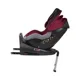 Scaun auto rotativ 360 cu isofix BabyGo ISO 0-18 kg Red