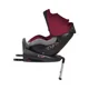 Scaun auto rotativ 360 cu isofix BabyGo ISO 0-18 kg Red