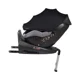 Scaun auto rotativ 360 cu isofix BabyGo ISO 0-18 kg Black