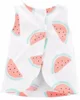 Carter's Set 3 piese Pepene - body, top si pantaloni scurti foto