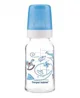 Biberon din sticla Canpol cu desen, 120 ml