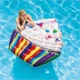 Saltea gonflabila Intex Cupcake, 142x35 cm foto