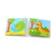 Jucarie-carte cu sunete BabyOno Wild Animals, 15,5x15 cm foto