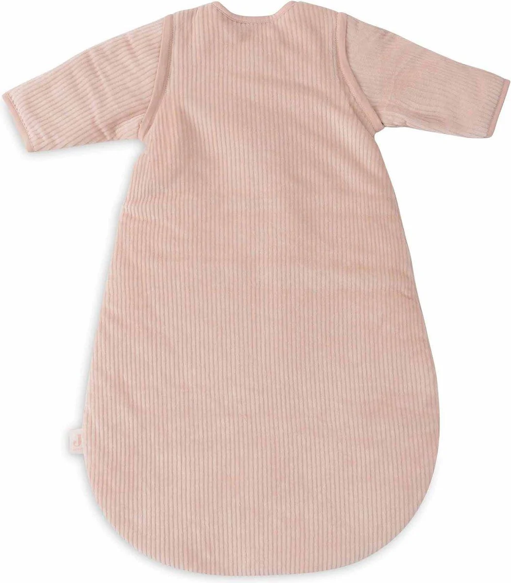 Круглый спальный мешок со съемными рукавами Jollein Rib Wild Rose, 70 см foto