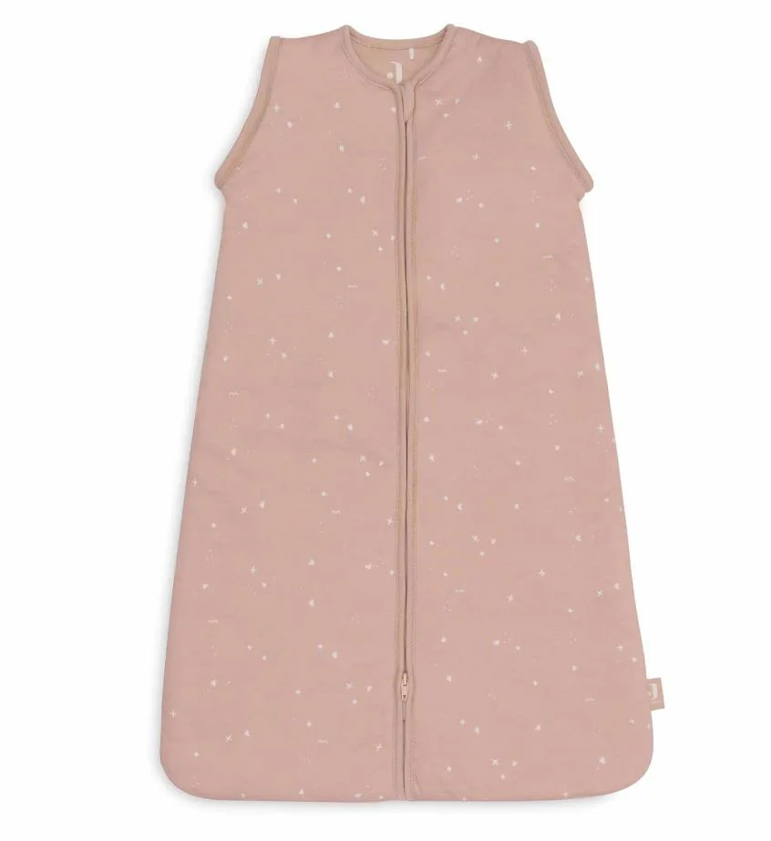 Sac de dormit cu maneci detasabile Jollein Twinkling Wild Rose, 70 cm foto
