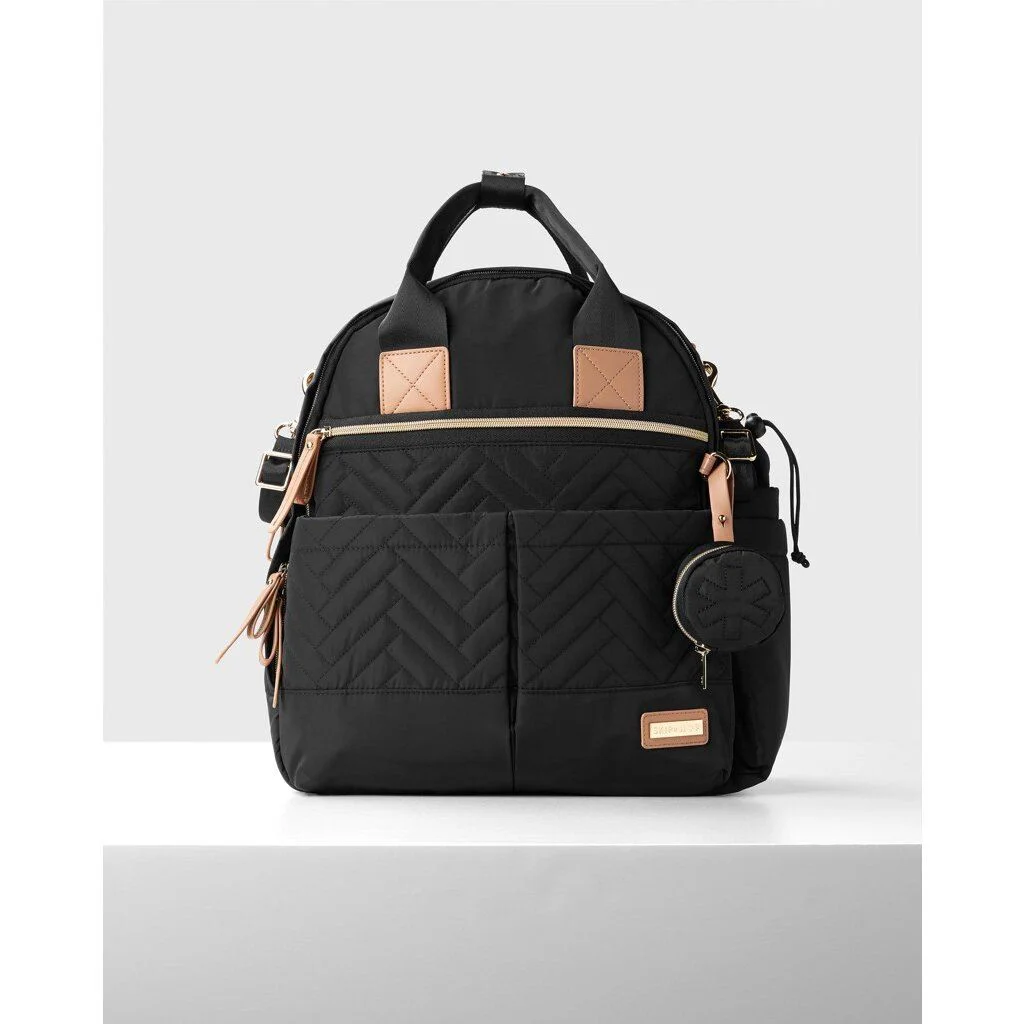 Рюкзак для мам 6 в 1 Skip Hop Black Suite