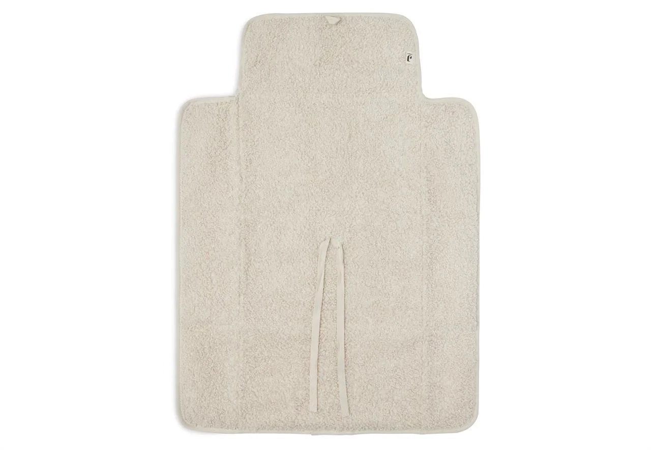 Salteluta de infasat Jollein Boucle Naturel, 50x71 cm