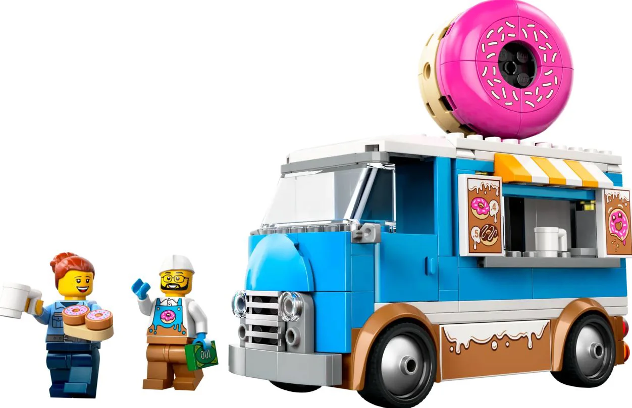 LEGO City - Furgoneta cu gogosi foto