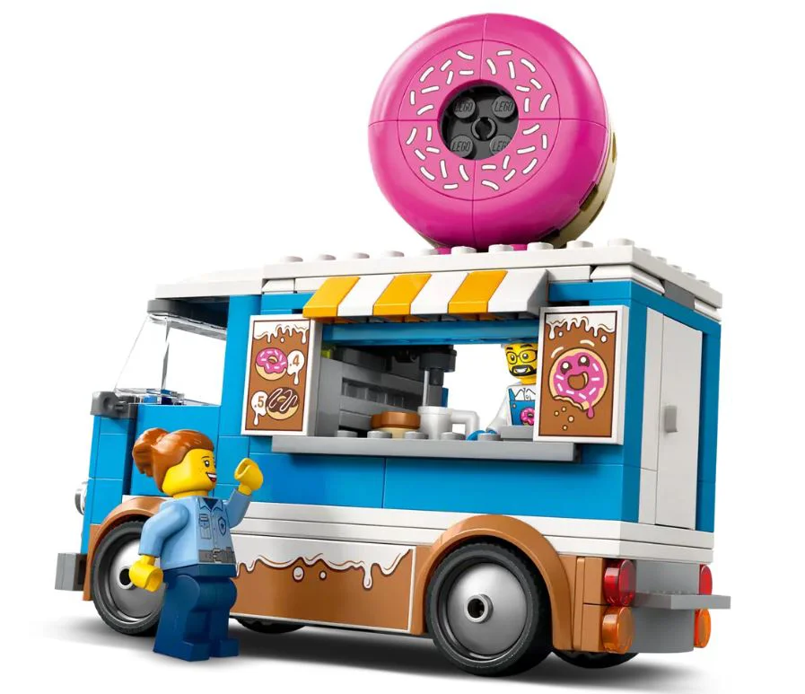 LEGO City - Furgoneta cu gogosi foto