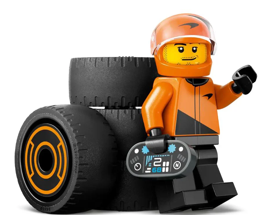 LEGO City - Гонщик F1 и гоночный автомобиль McLaren foto