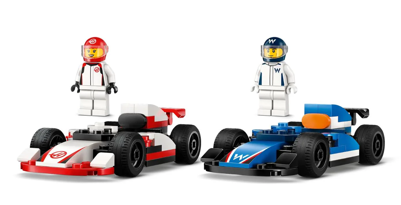 LEGO City - Гоночные автомобили F1 Williams Racing и Haas F1 foto