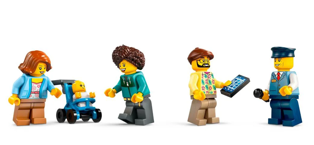 LEGO City - Autobuz turistic rosu cu doua etaje foto