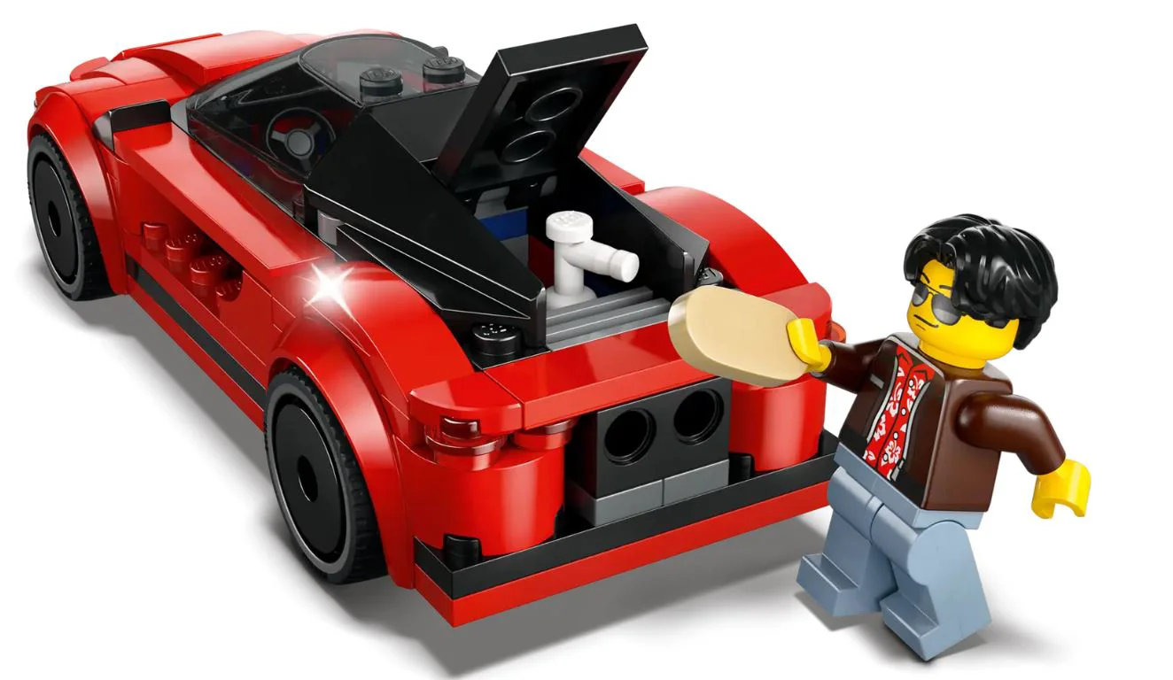 LEGO City - Masina Sport Rosie foto
