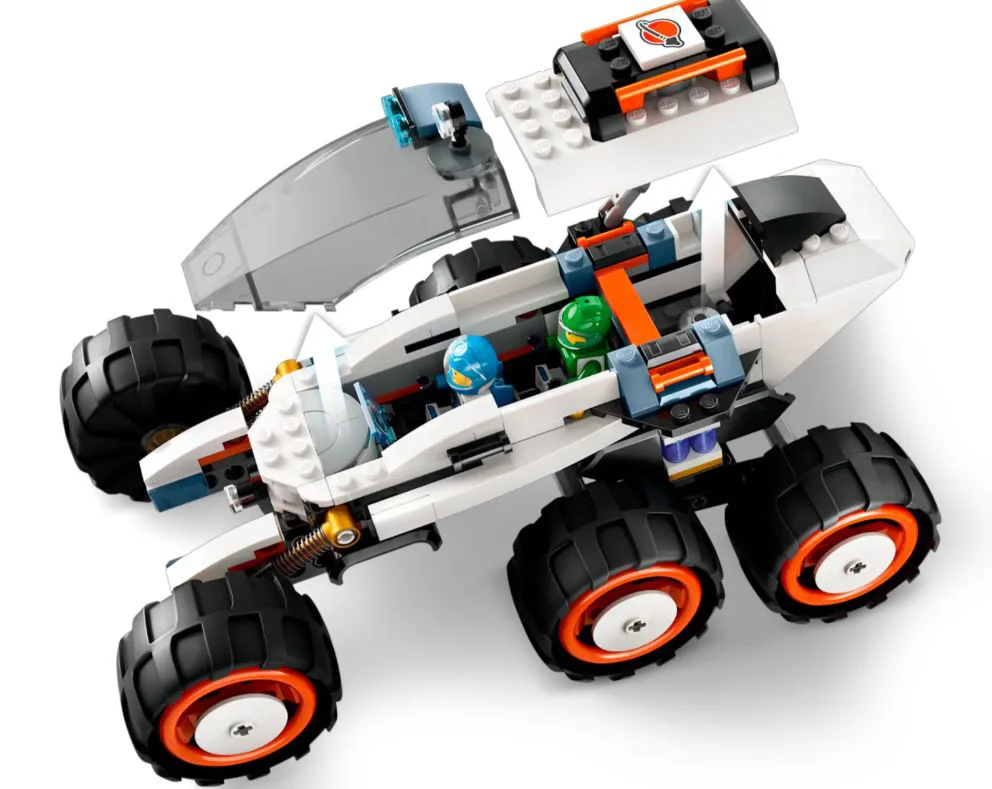 LEGO City - Rover de explorare spatiala si viata extraterestra foto