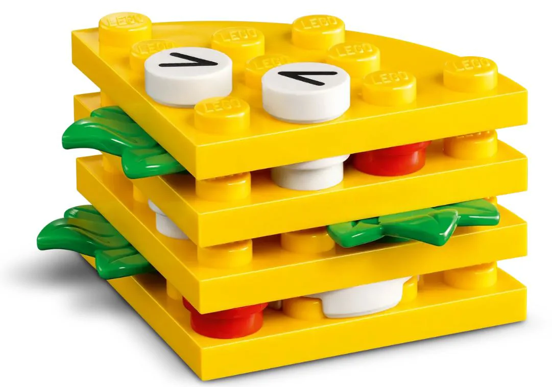LEGO Classic - Prieteni alimentari creativi foto