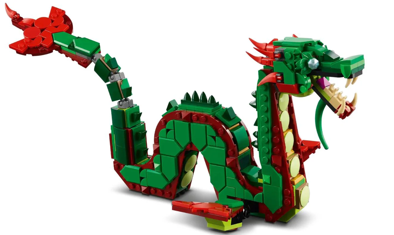 LEGO Creator - Dragon medieval foto