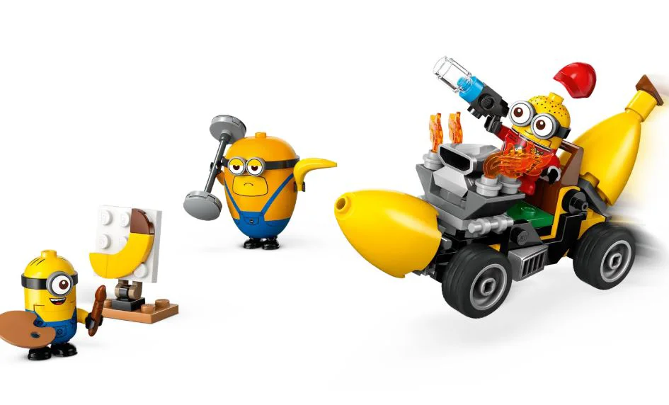 LEGO Despicable Me 4 - Minions & Banana Car foto
