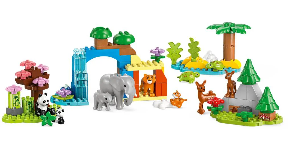 LEGO Duplo - 3 в 1 Семьи диких животных foto