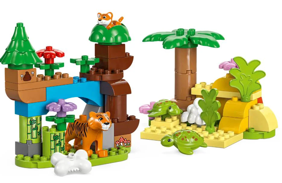 LEGO Duplo - 3 в 1 Семьи диких животных foto