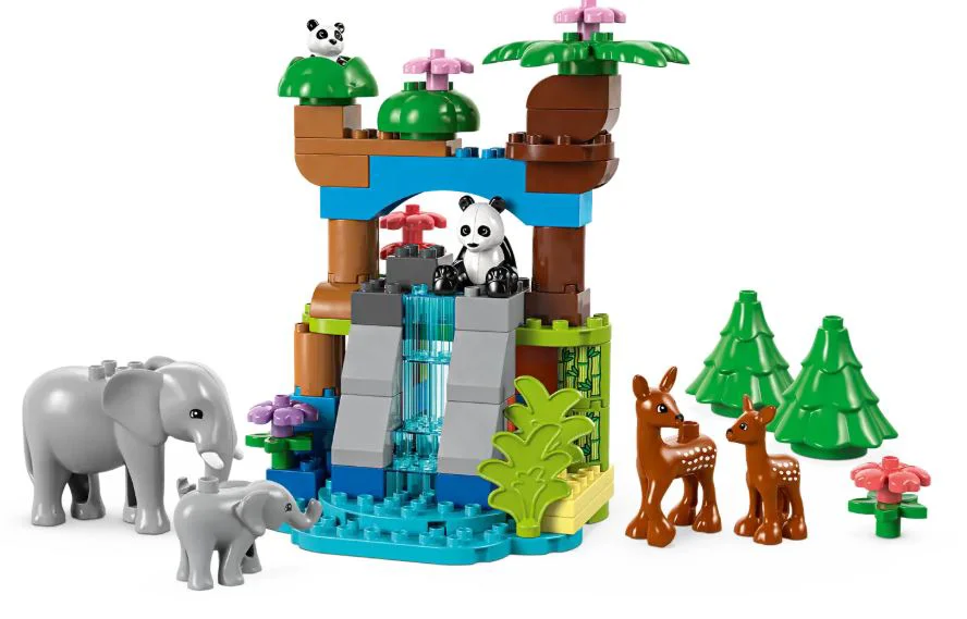LEGO Duplo - 3 в 1 Семьи диких животных foto