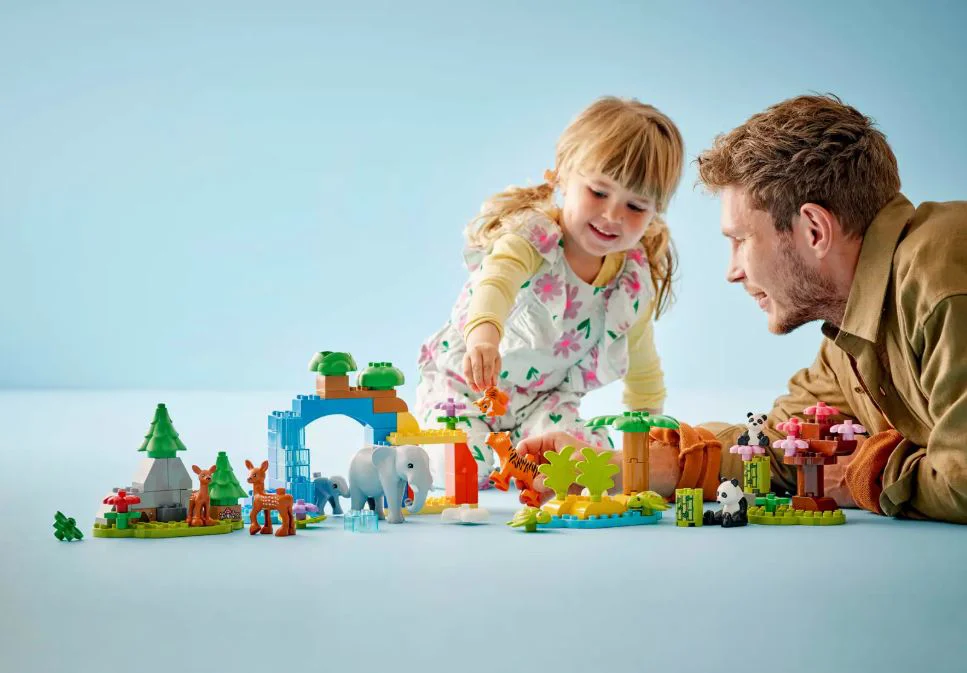 LEGO Duplo - 3 в 1 Семьи диких животных foto