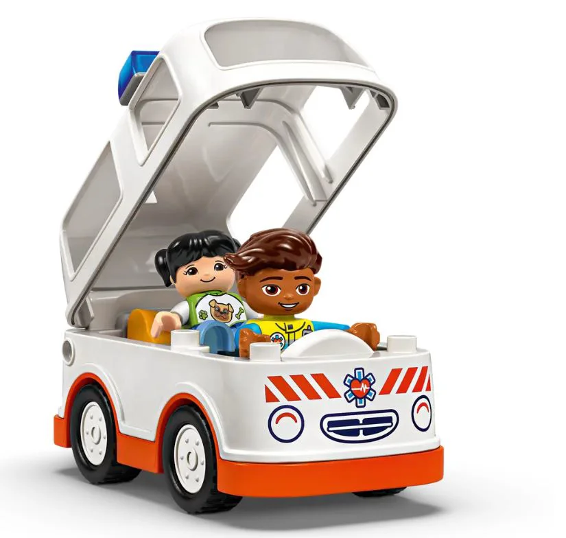 LEGO Duplo - Скорая помощь и водитель foto