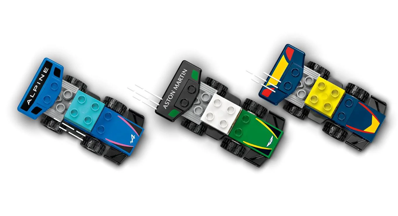 LEGO Duplo - Гоночные автомобили F1 и гонщики foto