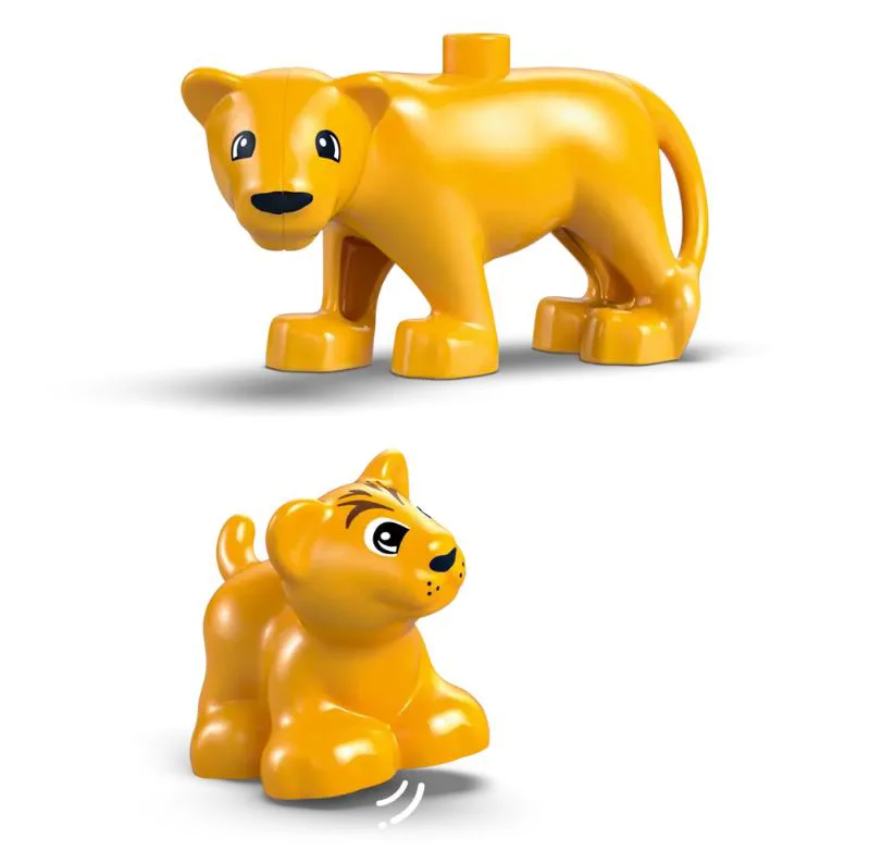 LEGO Duplo - Семьи диких животных: Пингвины и львы