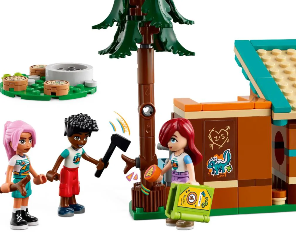 LEGO Friends - Cabane confortabile la campingul de aventura foto