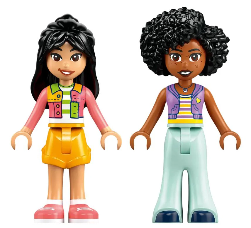 LEGO Friends - Standul de vata de zahar si scuterul foto